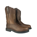 Work boots Brown Goodyear welt #9801 Diamond Bull Steel toe for gentlemen